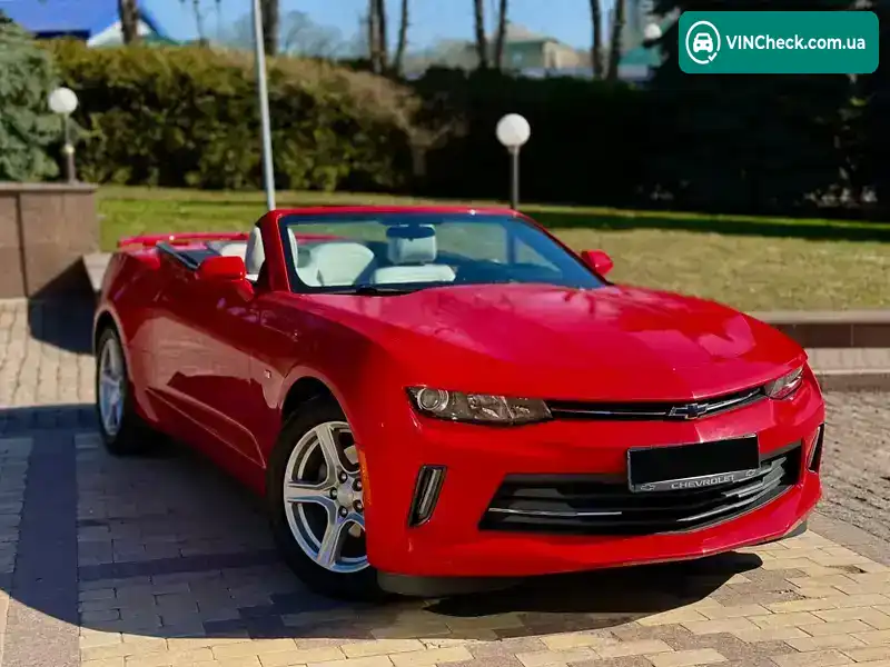 Chevrolet Camaro 2016, фото з оголошення 1 з 21, VIN 1G1FB3DX3G0175617