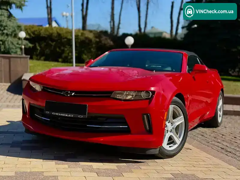 Chevrolet Camaro 2016, фото з оголошення 2 з 21, VIN 1G1FB3DX3G0175617