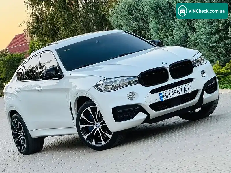 BMW X6 2017, фото з оголошення 1 з 20, VIN WBAKV6100H0W36065