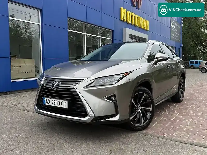 Lexus RX 2019, фото з оголошення 1 з 16, VIN 2T2BGMCA7KC037860