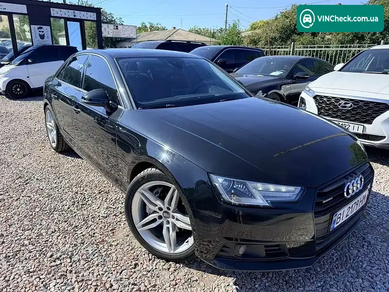 Audi A4 2016, фото з оголошення 2 з 20, VIN WAUANAF49HN024167