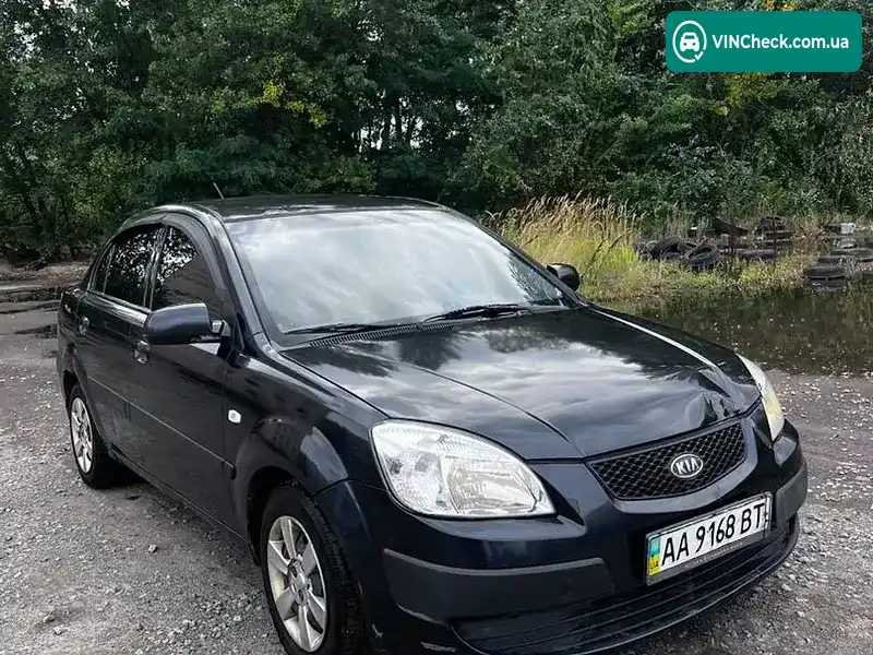 Kia Rio 2006, фото з оголошення 1 з 14, VIN KNEDE221266159442