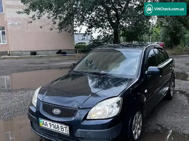 Kia Rio 2006, фото з оголошення 2 з 14, VIN KNEDE221266159442