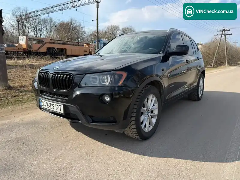 BMW X3 2012, фото з оголошення 1 з 20, VIN 5UXWX9C53D0D01662