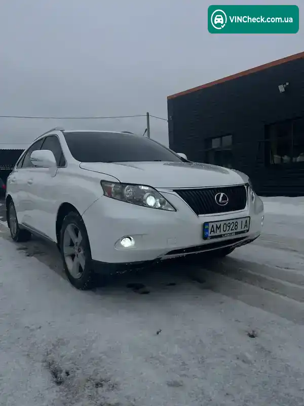 Lexus RX 2010, фото з оголошення 1 з 9, VIN 2T2BK1BA2AC063117
