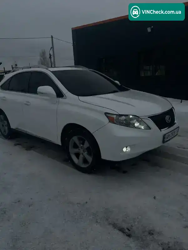 Lexus RX 2010, фото з оголошення 2 з 9, VIN 2T2BK1BA2AC063117