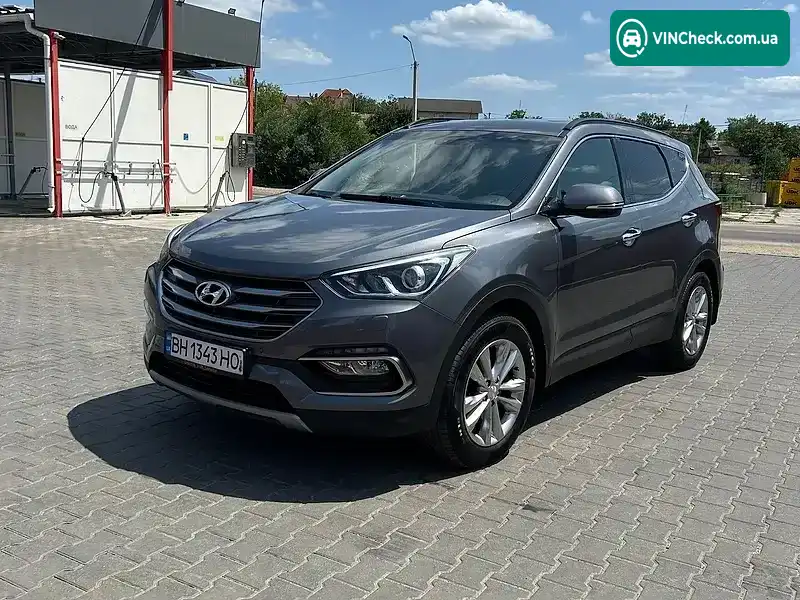 Hyundai Santa FE 2017, фото з оголошення 1 з 20, VIN KMHSU81XDHU736608