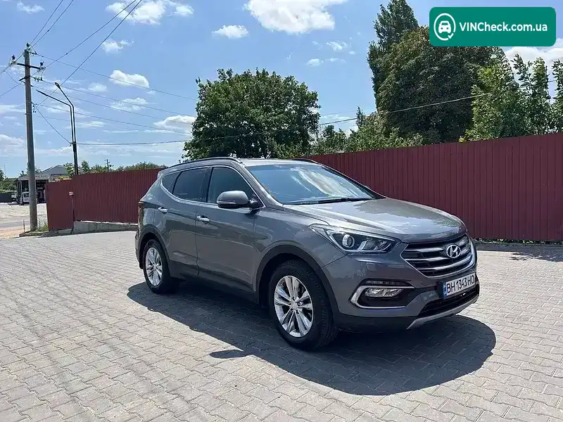 Hyundai Santa FE 2017, фото з оголошення 2 з 20, VIN KMHSU81XDHU736608