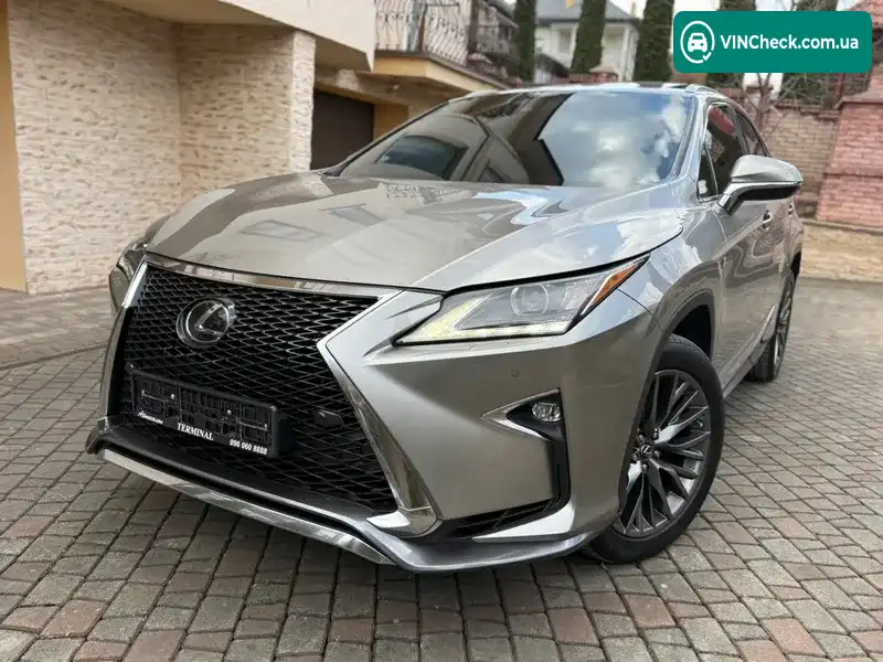 Lexus RX 2017, фото з оголошення 1 з 20, VIN 2T2ZZMCA1HC072864