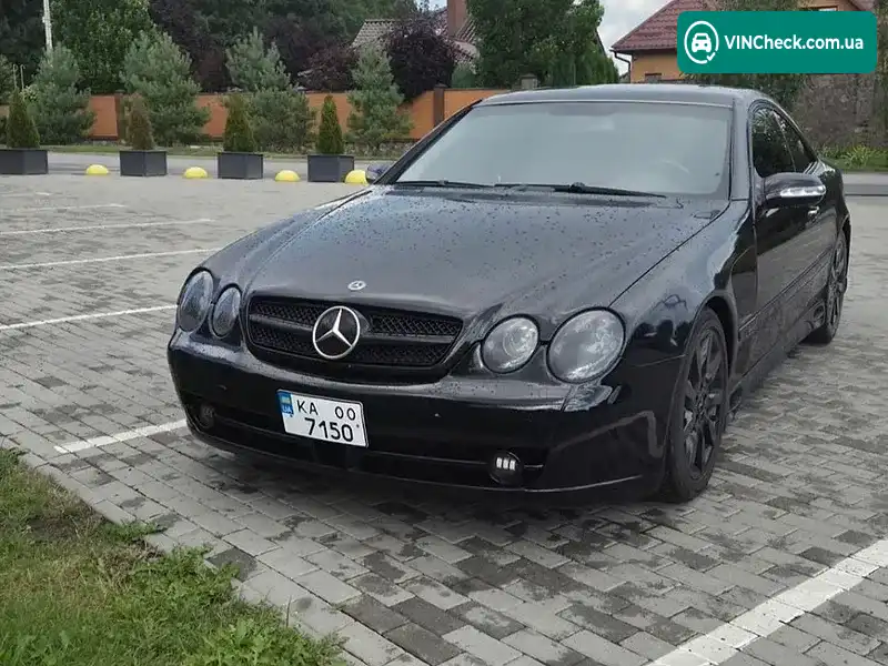 Mercedes-Benz CL-Class 2004, фото з оголошення 2 з 18, VIN WDB2153751A037473