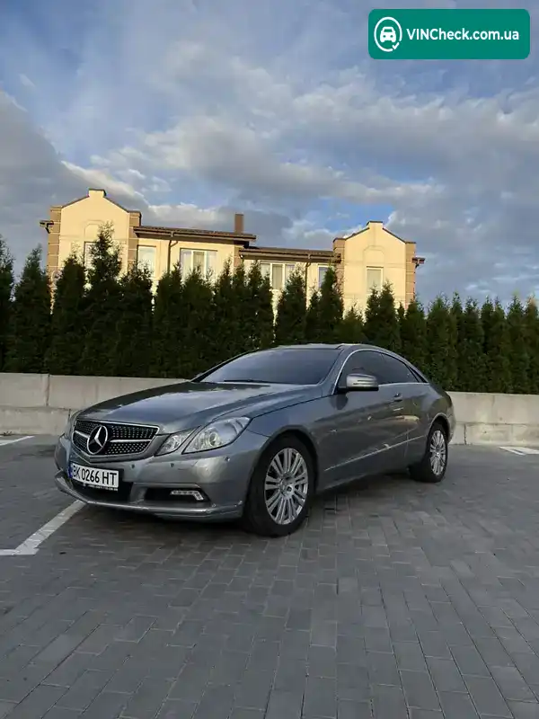 Mercedes-Benz E-Class 2010, фото з оголошення 1 з 20, VIN WDD2073021F069971