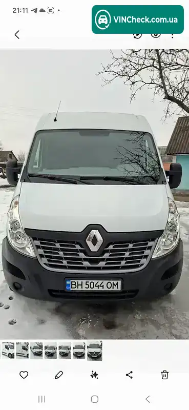 Renault Master 2017, фото з оголошення 2 з 21, VIN VF6MF000X59047869