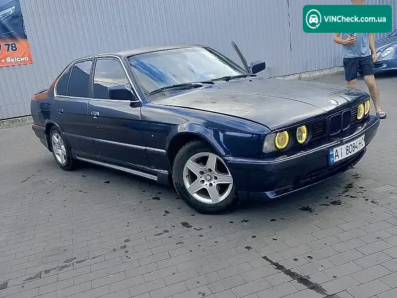 BMW 5 Series 1990, фото з оголошення 1 з 11, VIN WBAHD510X0BG00080