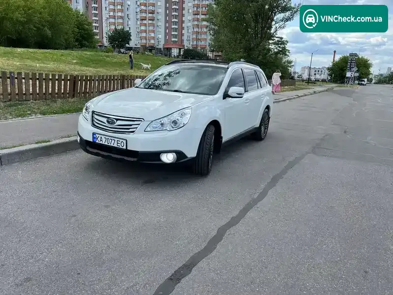 Subaru Outback 2010, фото з оголошення 1 з 14, VIN JF1BR9L95BG047544