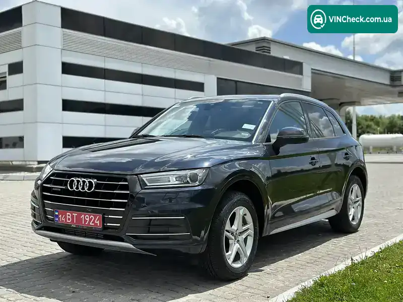 Audi Q5 2018, фото з оголошення 1 з 20, VIN WA1ANAFY4J2051588