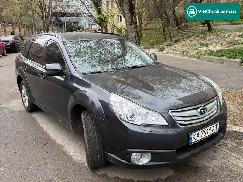 Subaru Outback 2011, фото з оголошення 1 з 12, VIN JF1BR9L95BG068911
