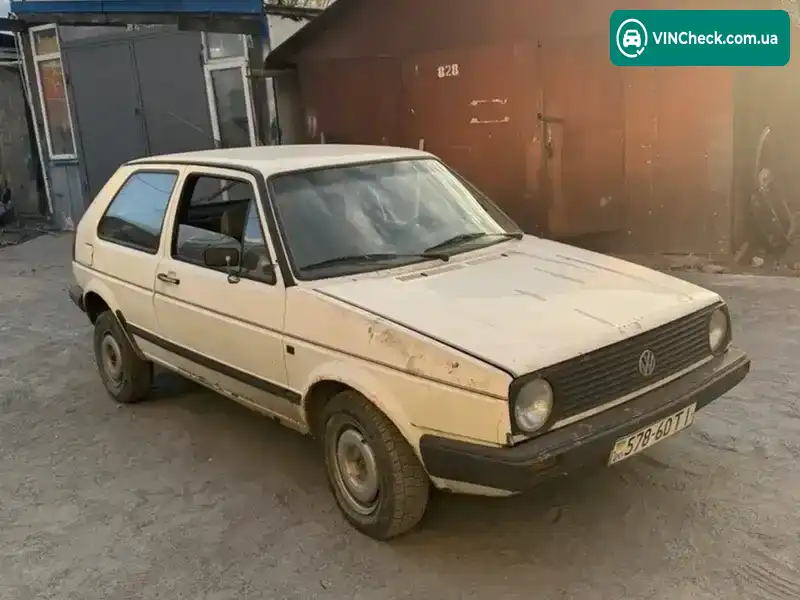 Volkswagen Golf 1987, фото з оголошення 1 з 3, VIN WVWZZZ19ZHW596461