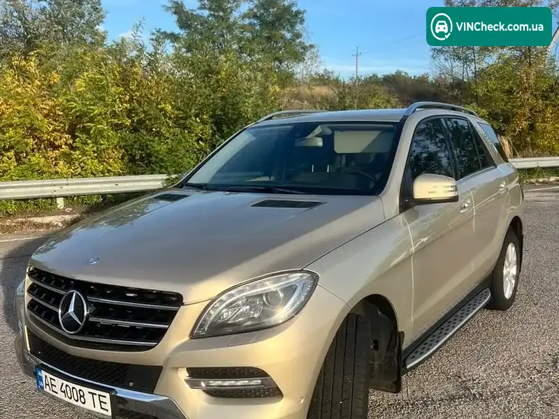 Mercedes-Benz M-Class 2012, фото з оголошення 1 з 13, VIN WDC1660241A131513
