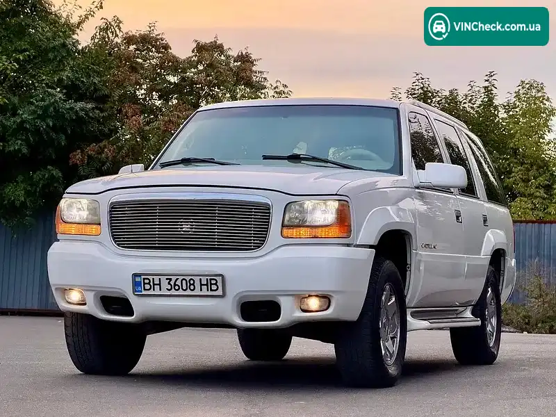 Cadillac Escalade 2000, фото з оголошення 1 з 20, VIN 1GYEK63R4YR194675