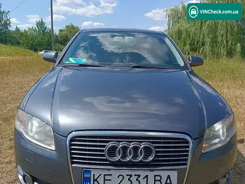 Audi A4 2006, фото з оголошення 2 з 20, VIN WAUZZZ8E27A059621