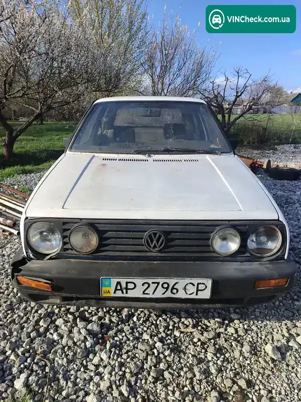 Volkswagen Golf 1987, фото з оголошення 2 з 9, VIN WVWZZZ19ZHW854173