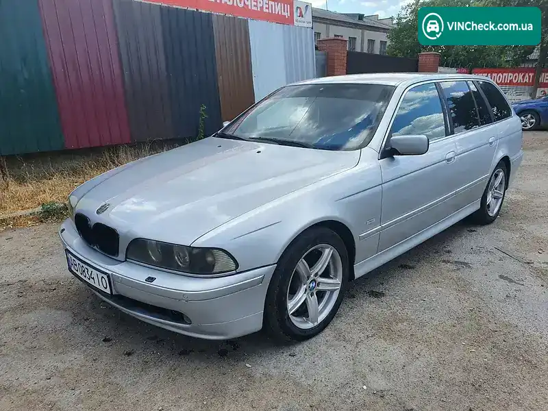 BMW 5 Series 2003, фото з оголошення 2 з 14, VIN WBADP81060GW46741