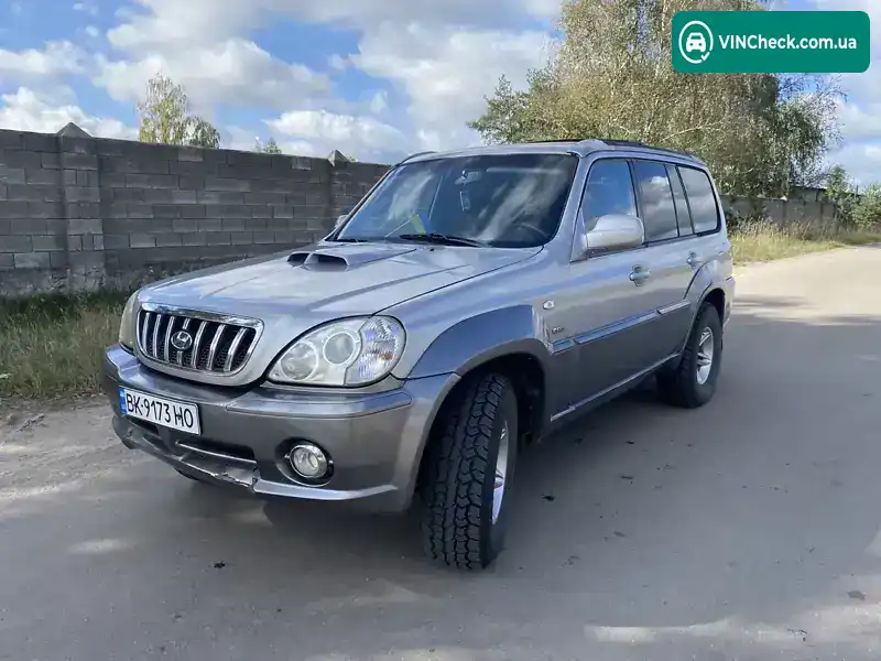 Hyundai Terracan 2003, фото з оголошення 1 з 13, VIN KMHNM81XP4U124990
