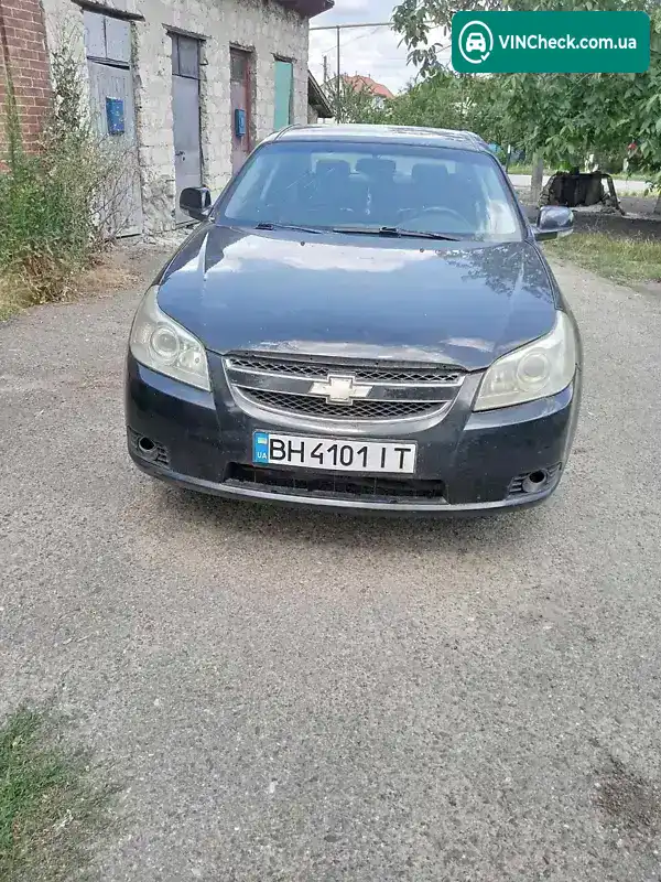 Chevrolet Epica 2007, фото з оголошення 1 з 8, VIN Y6DLF69KE7B063936