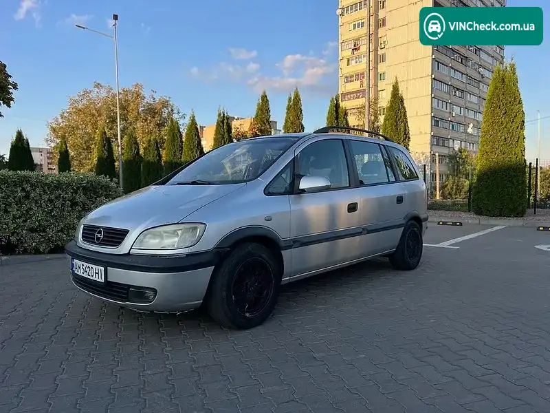 Opel Zafira 2002, фото з оголошення 1 з 11, VIN W0L0TGF7522280788