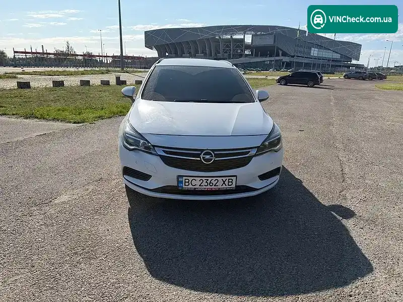 Opel Astra 2019, фото з оголошення 2 з 16, VIN W0VBD8EG0K8070738