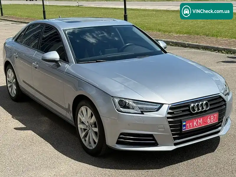 Audi A4 2016, фото з оголошення 2 з 20, VIN WAUANAF44HN006448
