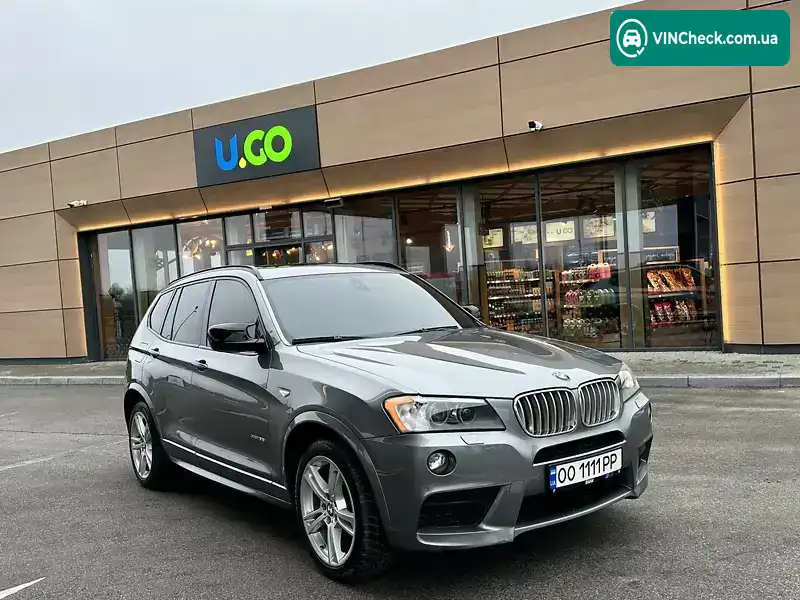 BMW X3 2014, фото з оголошення 1 з 20, VIN 5UXWX7C56E0E82553