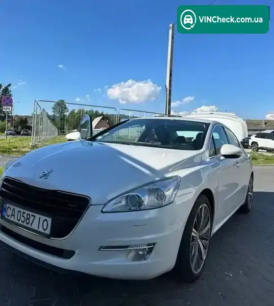 Peugeot 508 2011, фото з оголошення 2 з 13, VIN VF38D4HLABL091493