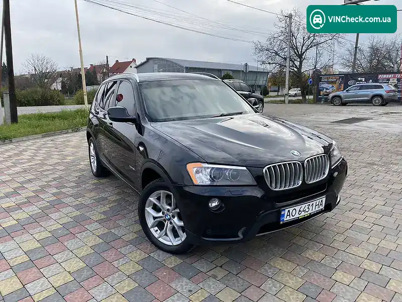 BMW X3 2014, фото з оголошення 1 з 19, VIN 5UXWX7C53E0E80551