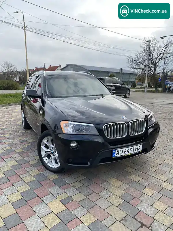 BMW X3 2014, фото з оголошення 2 з 19, VIN 5UXWX7C53E0E80551