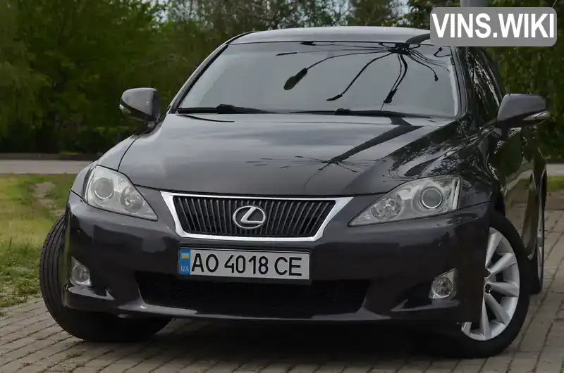 Lexus IS 2010, фото з оголошення 2 з 21, VIN JTHBK262705118121