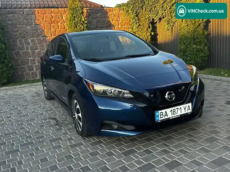 Nissan Leaf 2019, фото з оголошення 1 з 12, VIN 1N4AZ1CP6KC301923