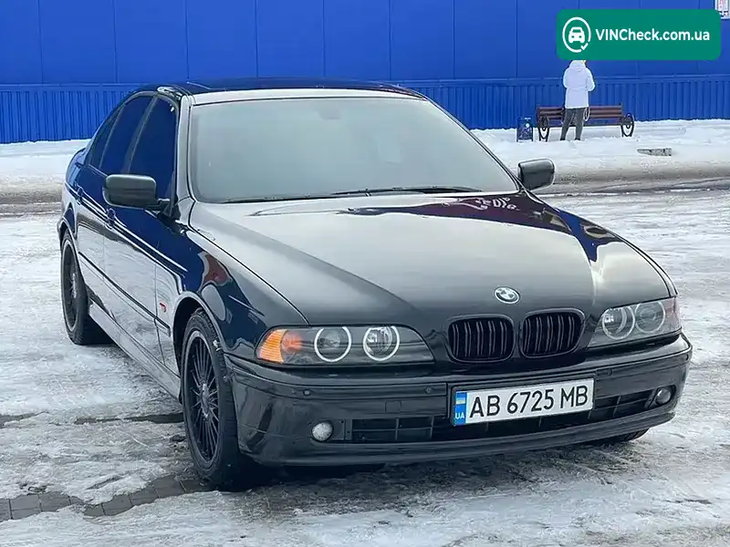 BMW 5 Series 2001, фото з оголошення 2 з 8, VIN WBADL81050GX48463