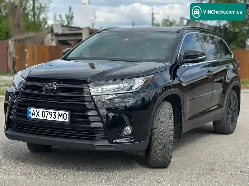 Toyota Highlander 2019, фото з оголошення 1 з 18, VIN 5TDJZRFHXKS600293