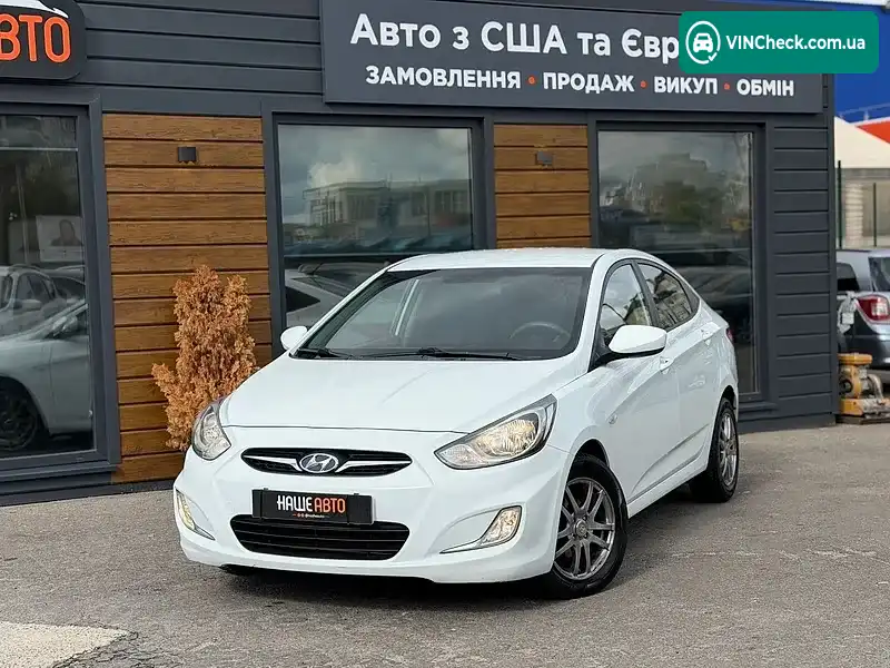 Hyundai Accent 2013, фото з оголошення 1 з 20, VIN Z94CU41CBCR192956