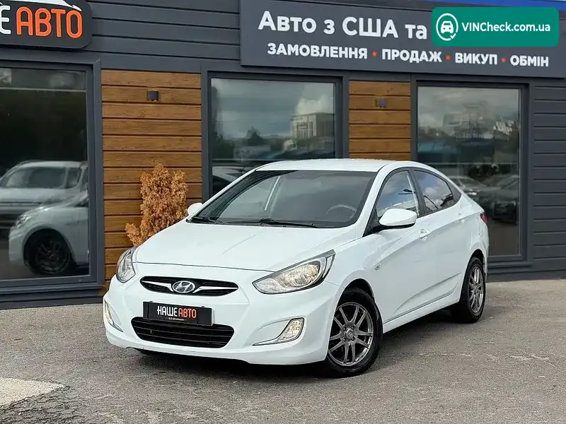 Hyundai Accent 2013, фото з оголошення 2 з 20, VIN Z94CU41CBCR192956