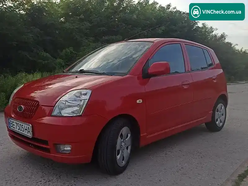 Kia Picanto 2006, фото з оголошення 2 з 20, VIN Y6LBA24336L000106