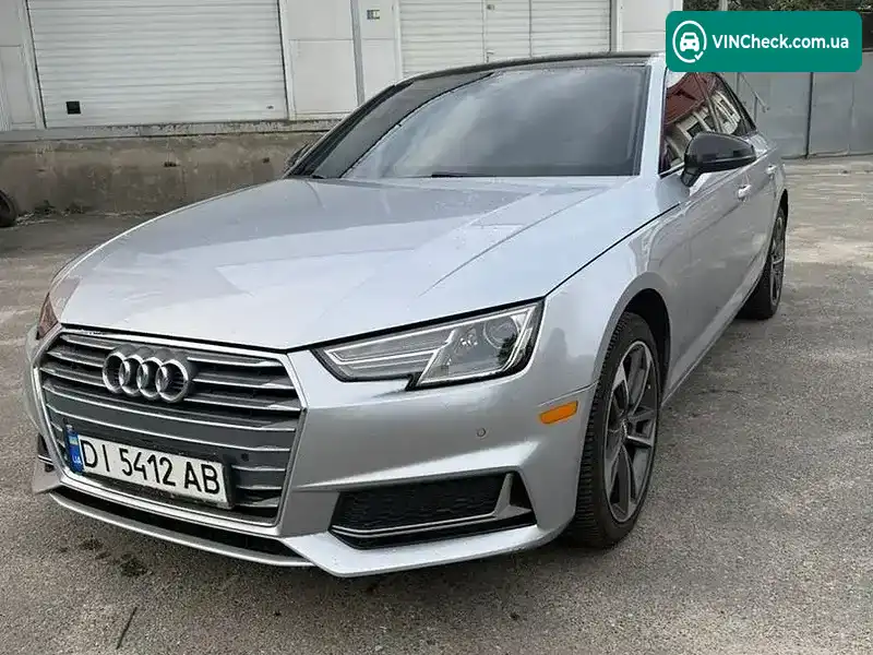 Audi A4 2019, фото з оголошення 2 з 20, VIN WAUGMAF4XKN017426