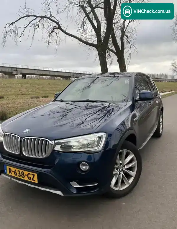 BMW X3 2014, фото з оголошення 2 з 21, VIN WBAWY510900E21990