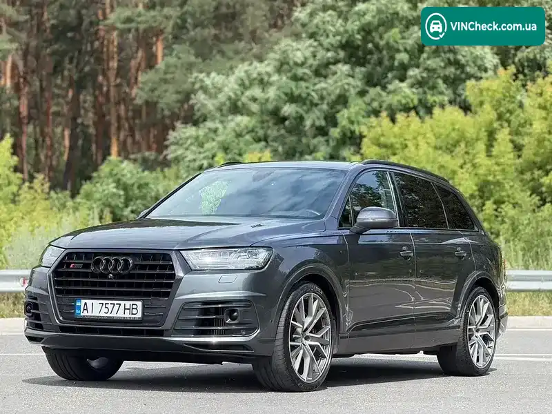 Audi SQ7 2018, фото з оголошення 1 з 20, VIN WAUZZZ4M7JD048715