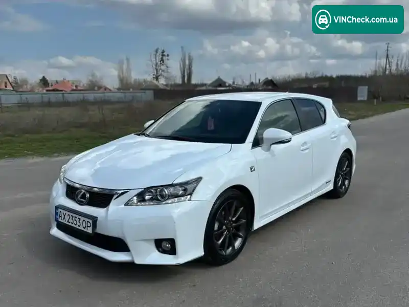 Lexus CT 2012, фото з оголошення 1 з 15, VIN JTHKD5BH702134603