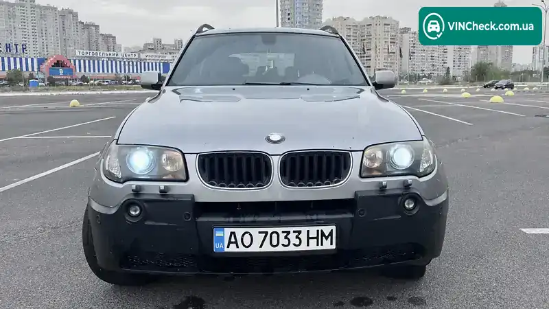 BMW X3 2004, фото з оголошення 1 з 12, VIN WBAPB51020WD36752
