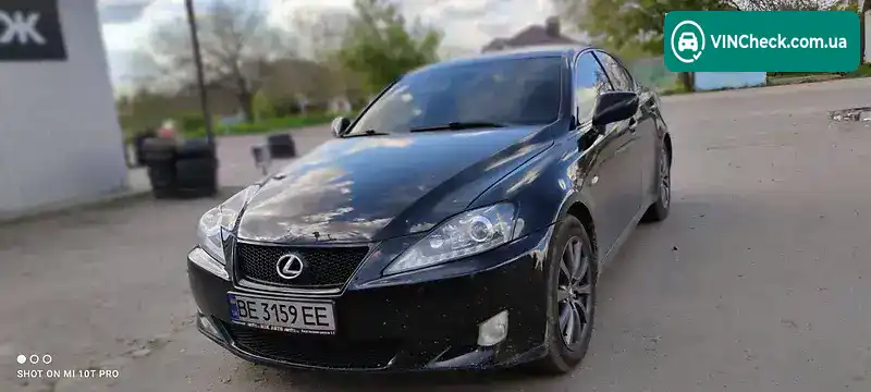 Lexus IS 2007, фото з оголошення 1 з 10, VIN JTHBG262602005084