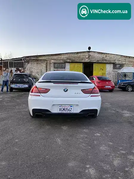 BMW 6 Series 2012, фото з оголошення 2 з 20, VIN WBALX3C55CDV77179