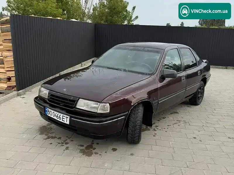 Opel Vectra 1990, фото з оголошення 1 з 12, VIN W0L000087M5062901